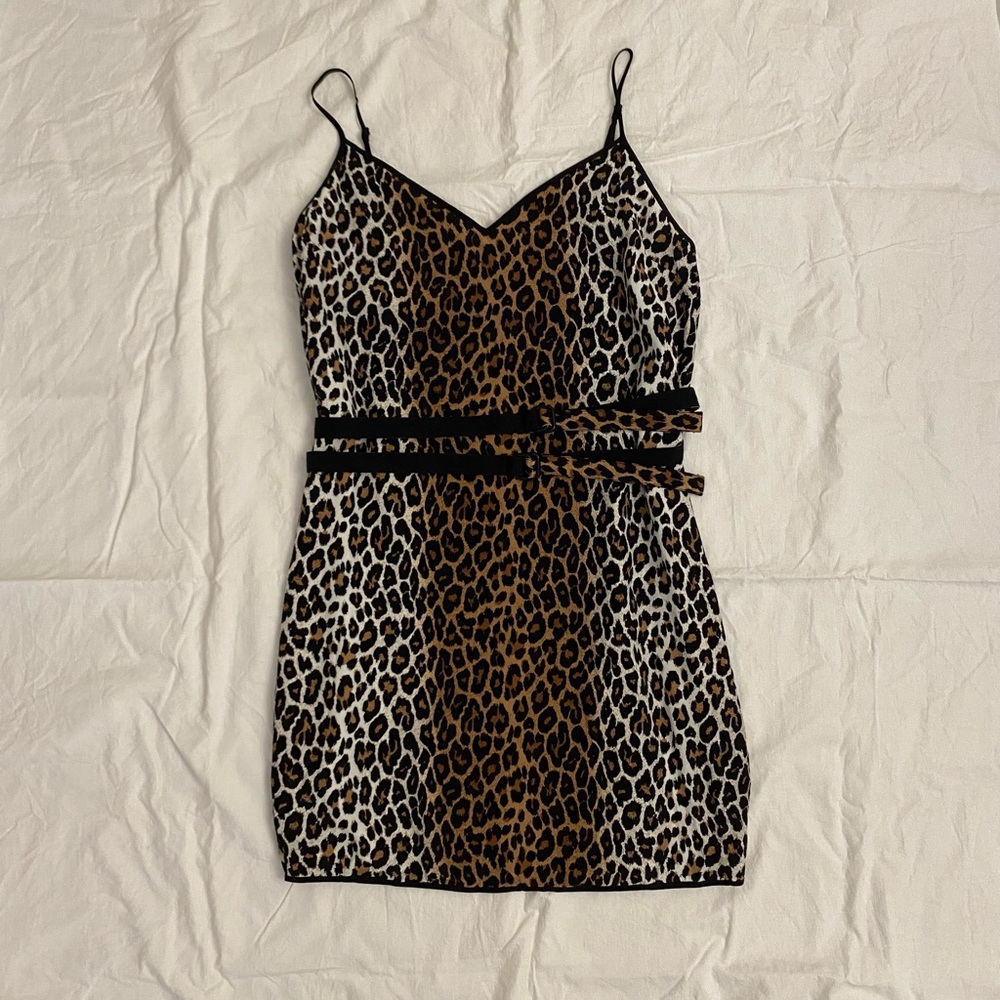 Elizabeth and James Leopard Dress